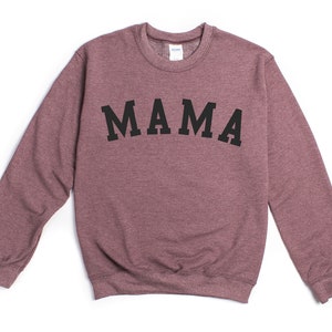 MAMÃ Moletom | Gola redonda MAMA