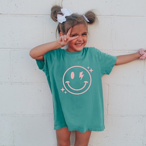 Funny happy face T-Shirt , Happy face, Youth happy face shirts, Happy face, Trending tees