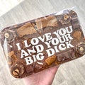 Personalised Chocolate Slab READ DESCRIPTION - birthday valentines gift, stocking filler, well done congratulations, secret santa rude funny