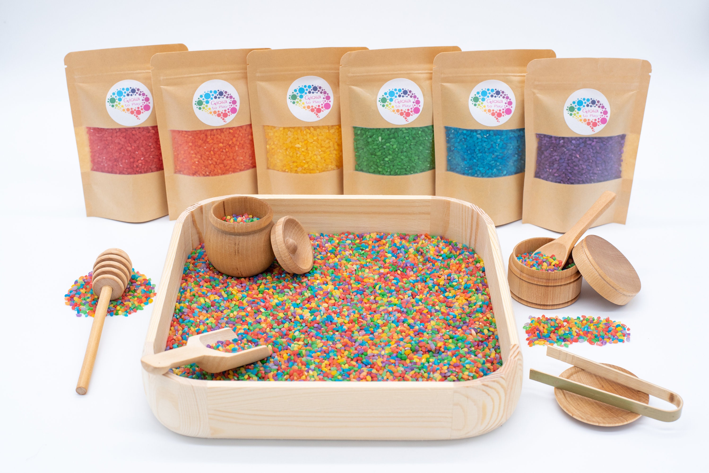 Sensory Set  Montessori Mama