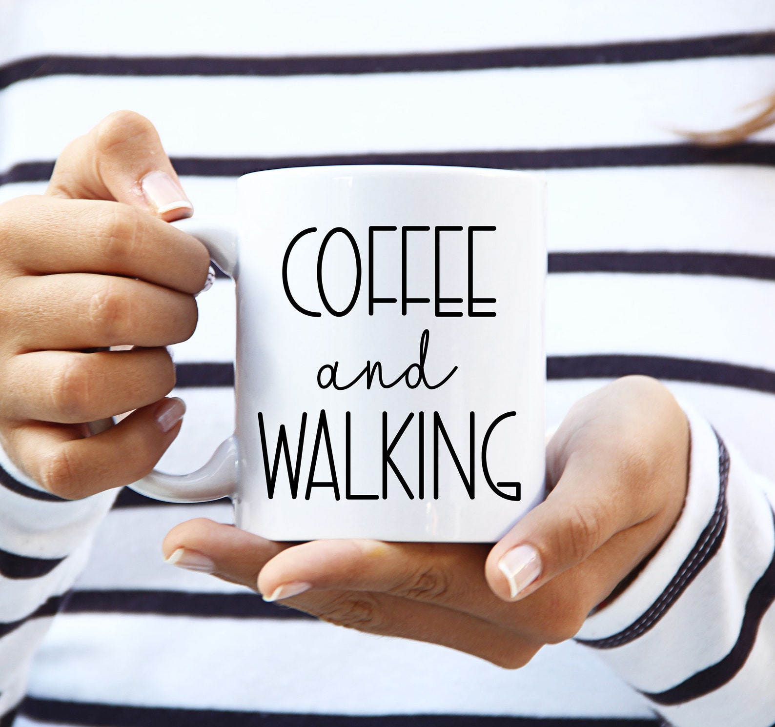 Walking Coffee Mug. Walking Coffee Cup. Walking Mug. Walking Etsy