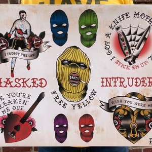 Masked Intruder flash sheet