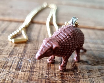 Necklace armadillo | ball chain necklace armadillo