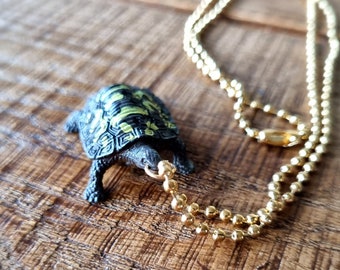 Necklace turtle | ball chain necklace turtle tortoise