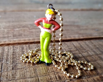 Necklace Captain Iglo Kinder Surprise | ball chain necklace