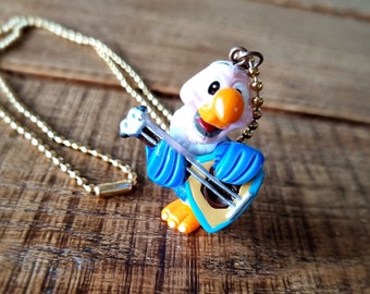 Necklace Kinder Surprise condor middle ages vulture | ball chain necklace medieval vulture condor