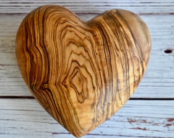 Custom I Heart Yoga Olive Wood Stamp