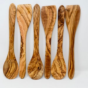Best Seller Olive Wood utensils set, Kitchen serving tool, Natural, Organic, personalized olive wood serving spoon eco-friendly kitchen gift