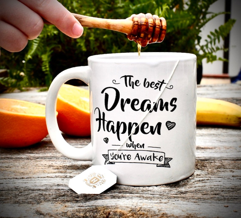 Honey Jar With Dipper Kitchen Utensil Décor Handmade Natural Etsy