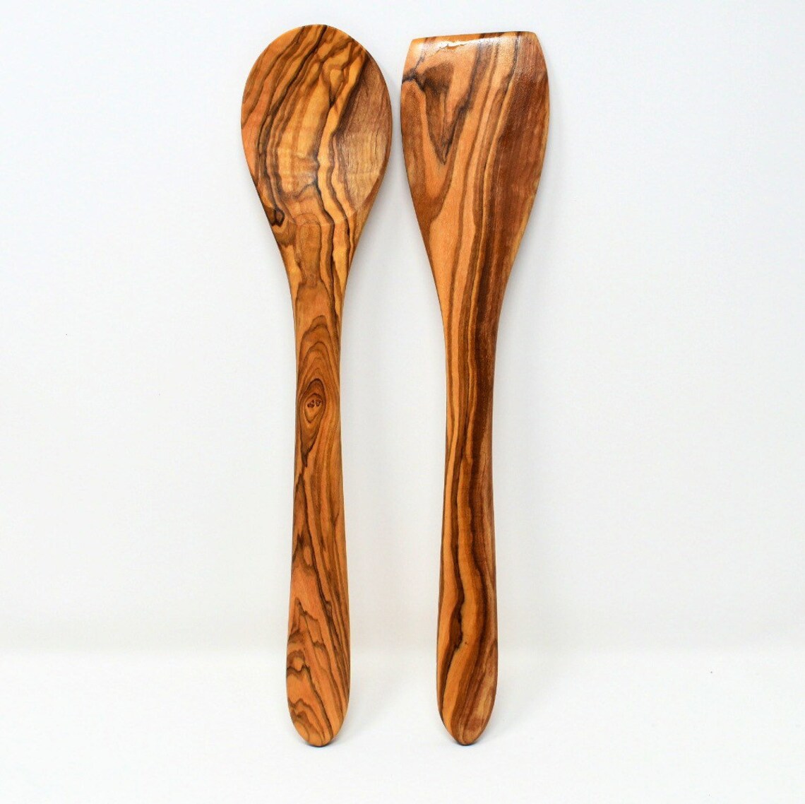 Best Seller Olive Wood Utensils Set Bundle and Save Kitchen Etsy