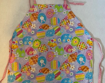 Easter Apron, Machine Washable Apron,