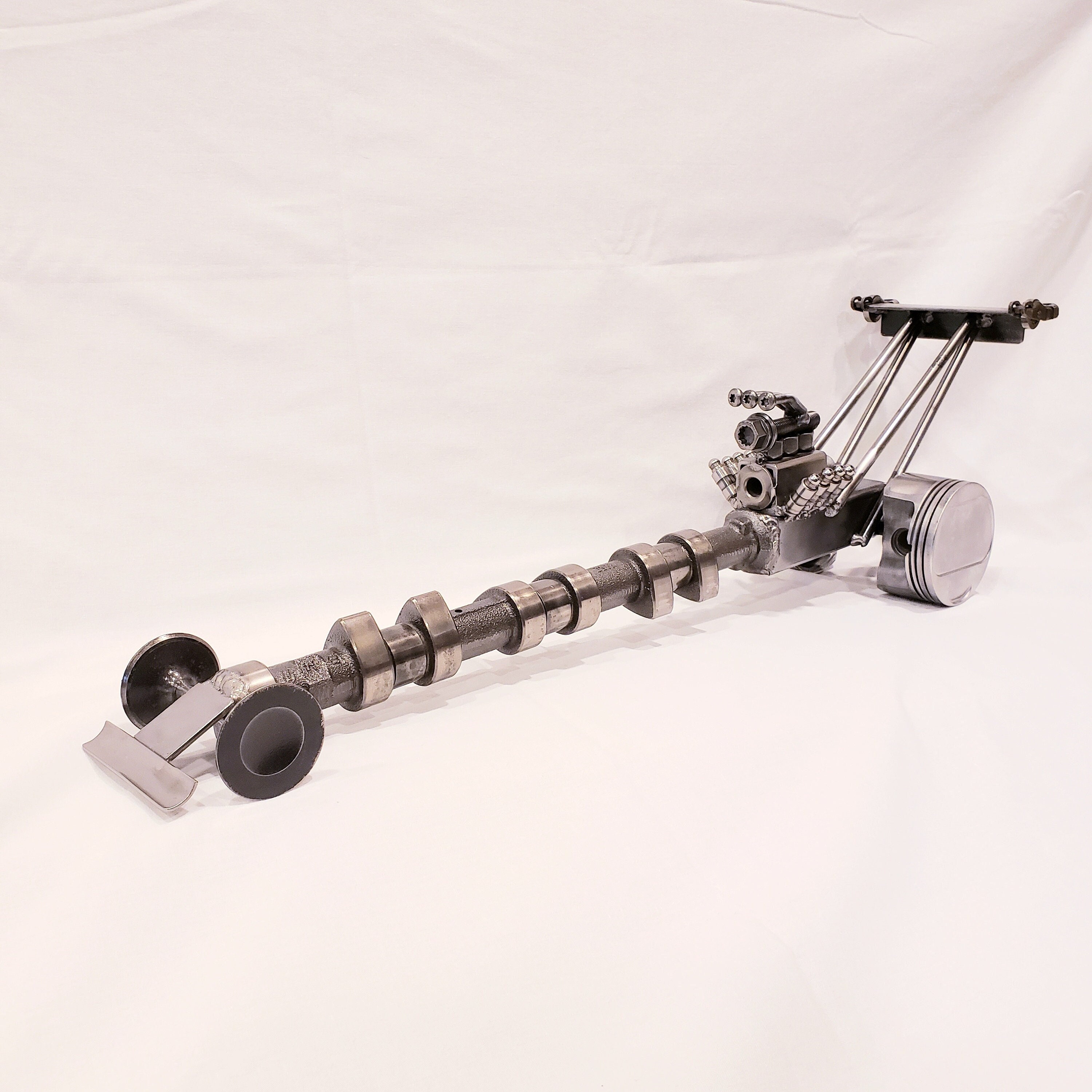 Camshaft Top Fuel Dragster Sculpture Hot Rod Dragster Model Etsy Camshaft Top Fuel Dragster Sculpture Hot Rod Dragster Model Etsy