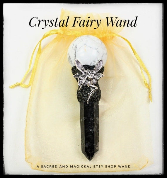 Crystal Fairy Wand Fairy Magic Wands Crystal Magic Wand. Etsy UK