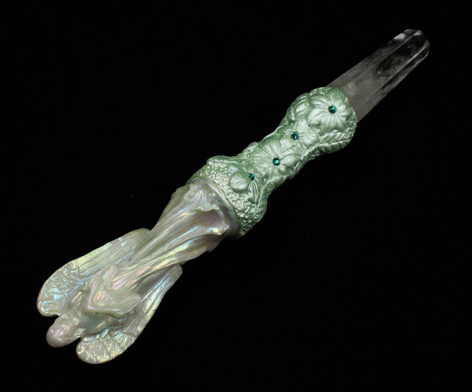 Angel Wand Jade Angel Aura Crystal Angel Wand Jade And Etsy UK