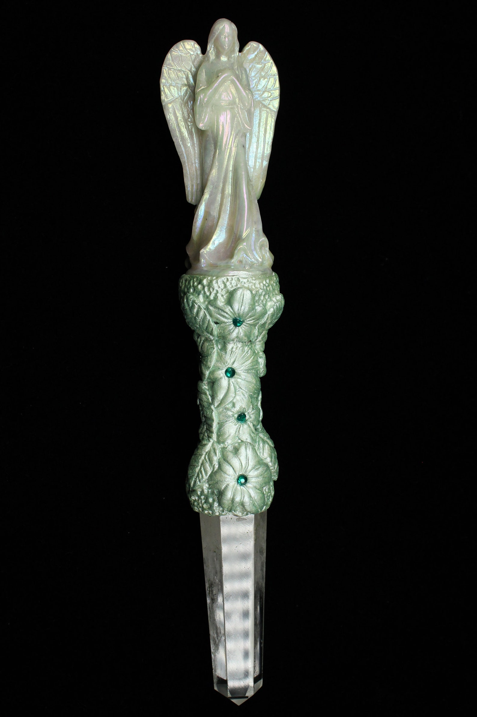Angel Wand Jade Angel Aura Crystal Angel Wand Jade And Etsy UK