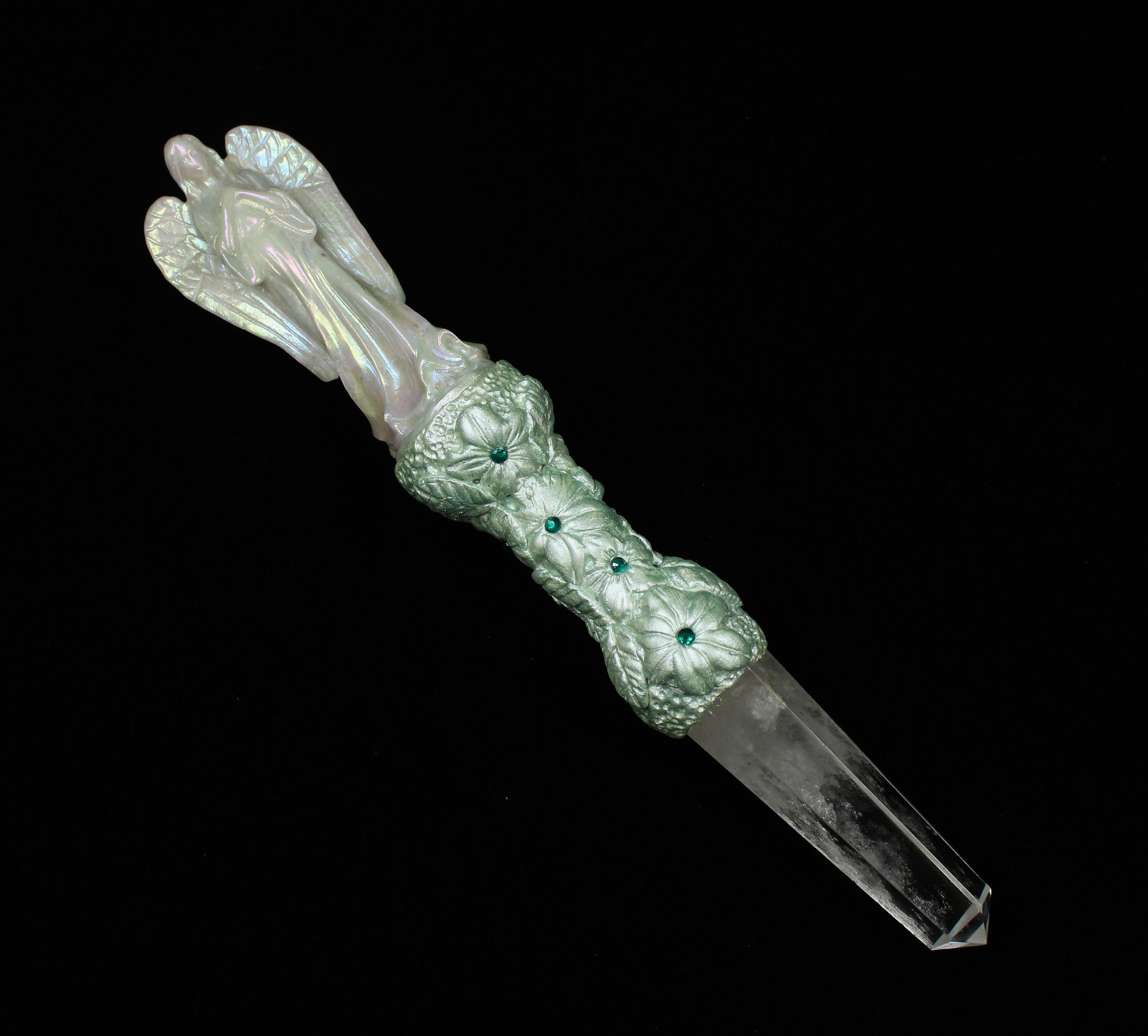 Angel Wand Jade Angel Aura Crystal Angel Wand Jade And Etsy UK