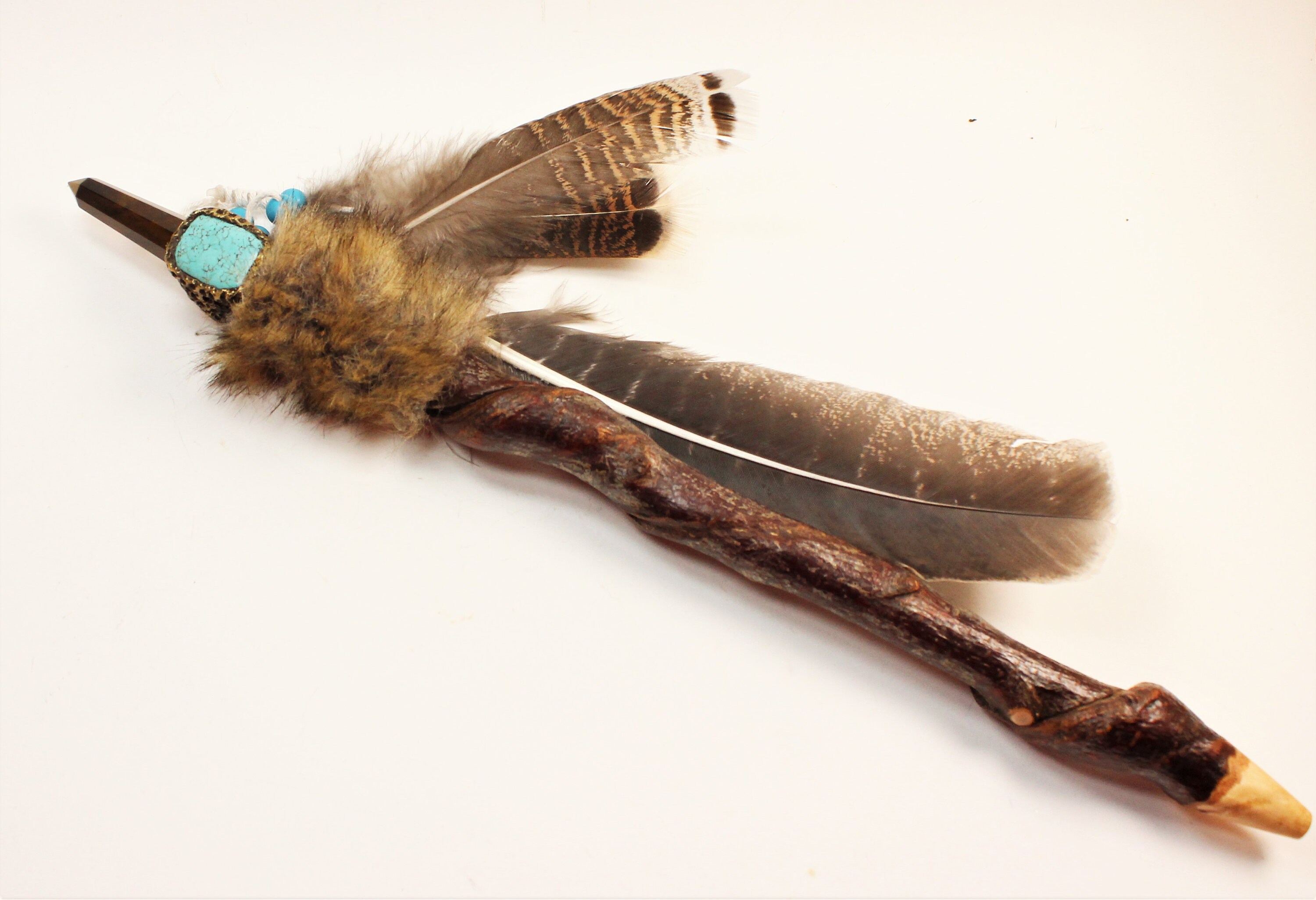 Talking stick Native American talking stick style wand Etsy