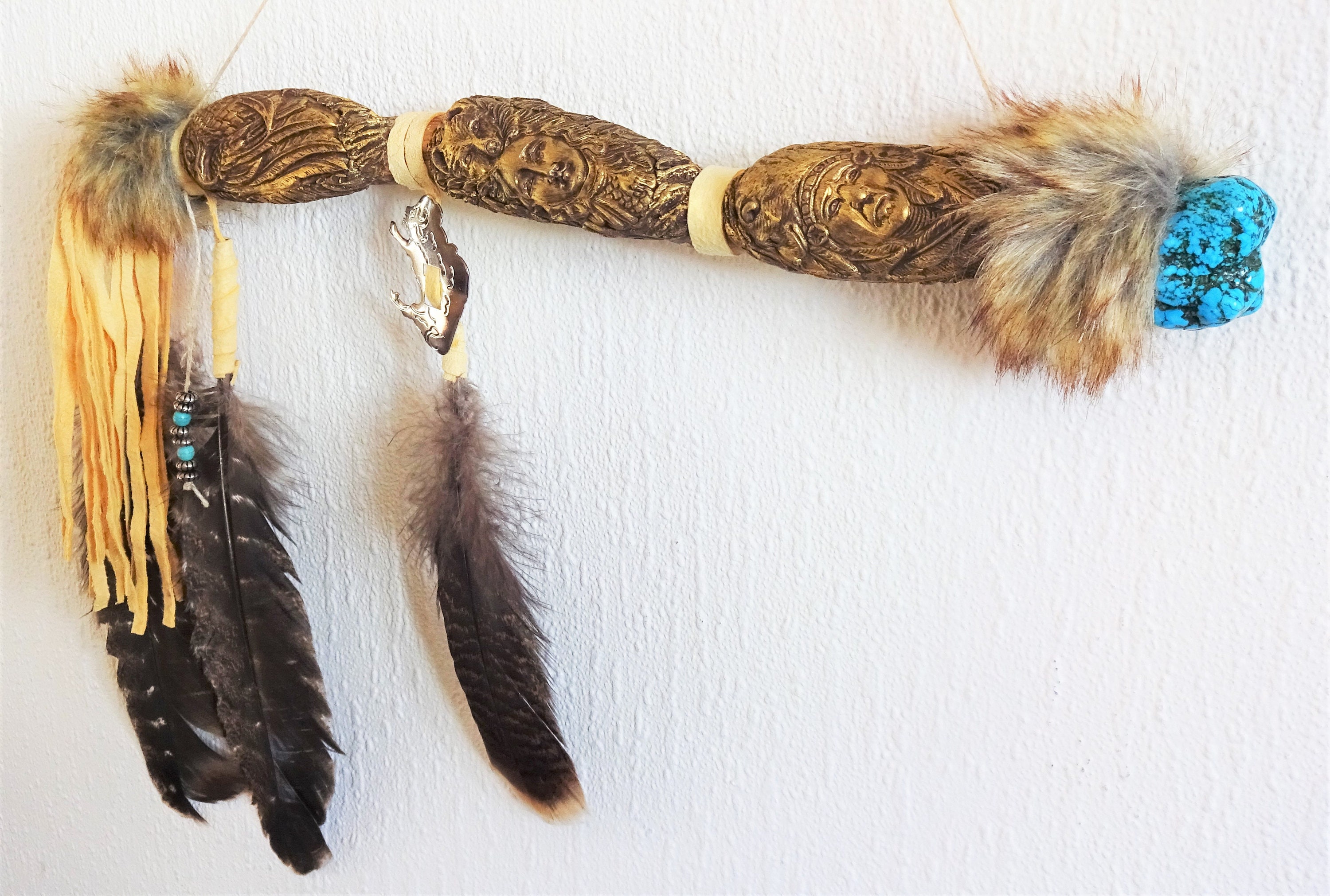 Talking Stick Wand Native American Spirit Guide Talking | Etsy
