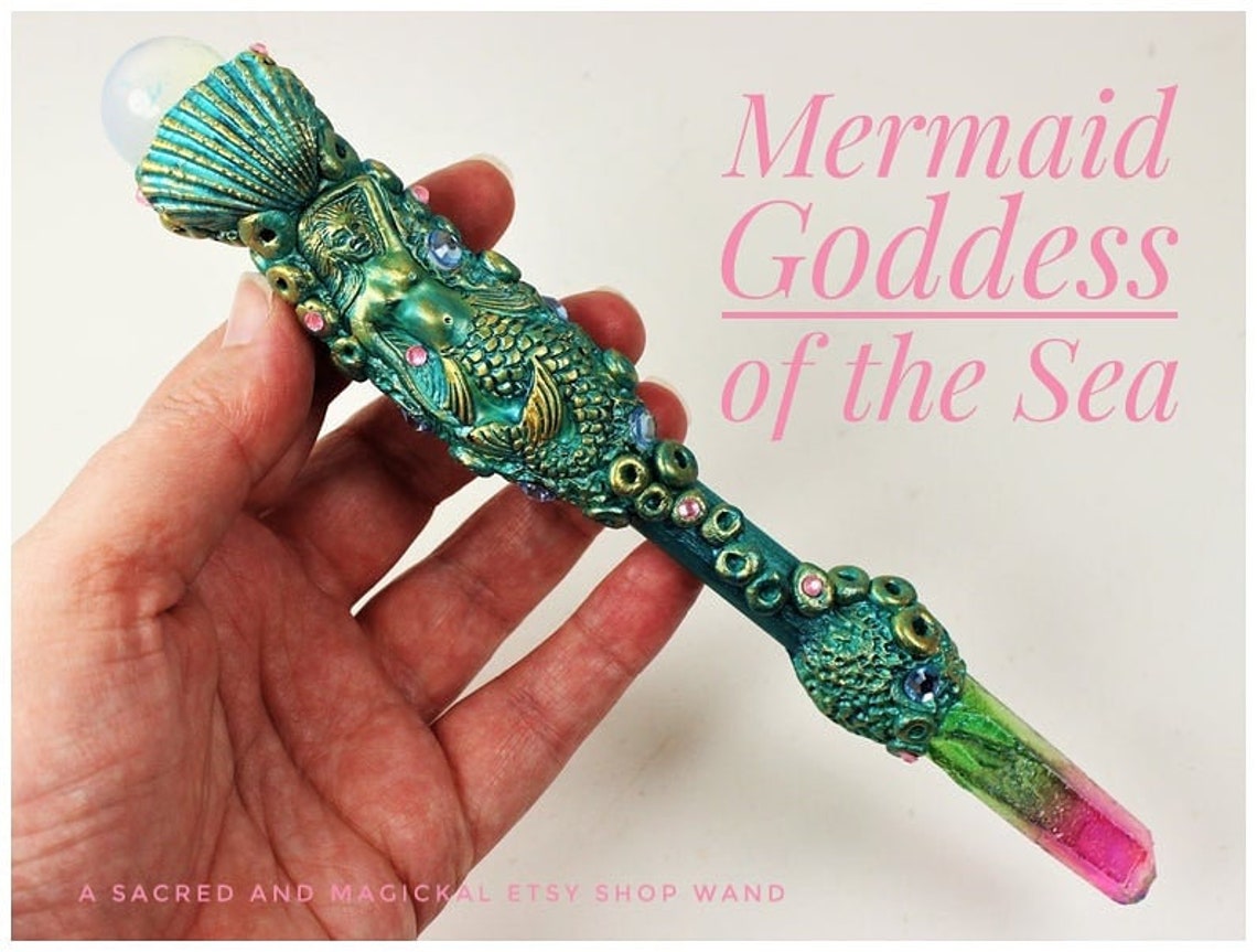 mermaid wave wand