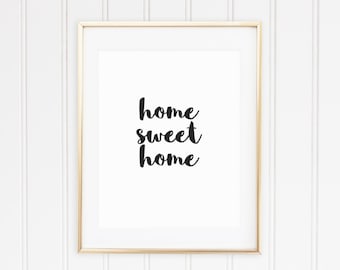 Home Sweet Home Instant Download