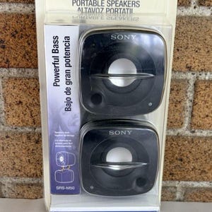 NEW old stock Sony Portable Speaker System SRS-M50 (Sealed) image 1