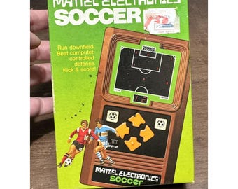 VTG 1978 MATTEL Electronics 'soccer No. 1052' Handheld