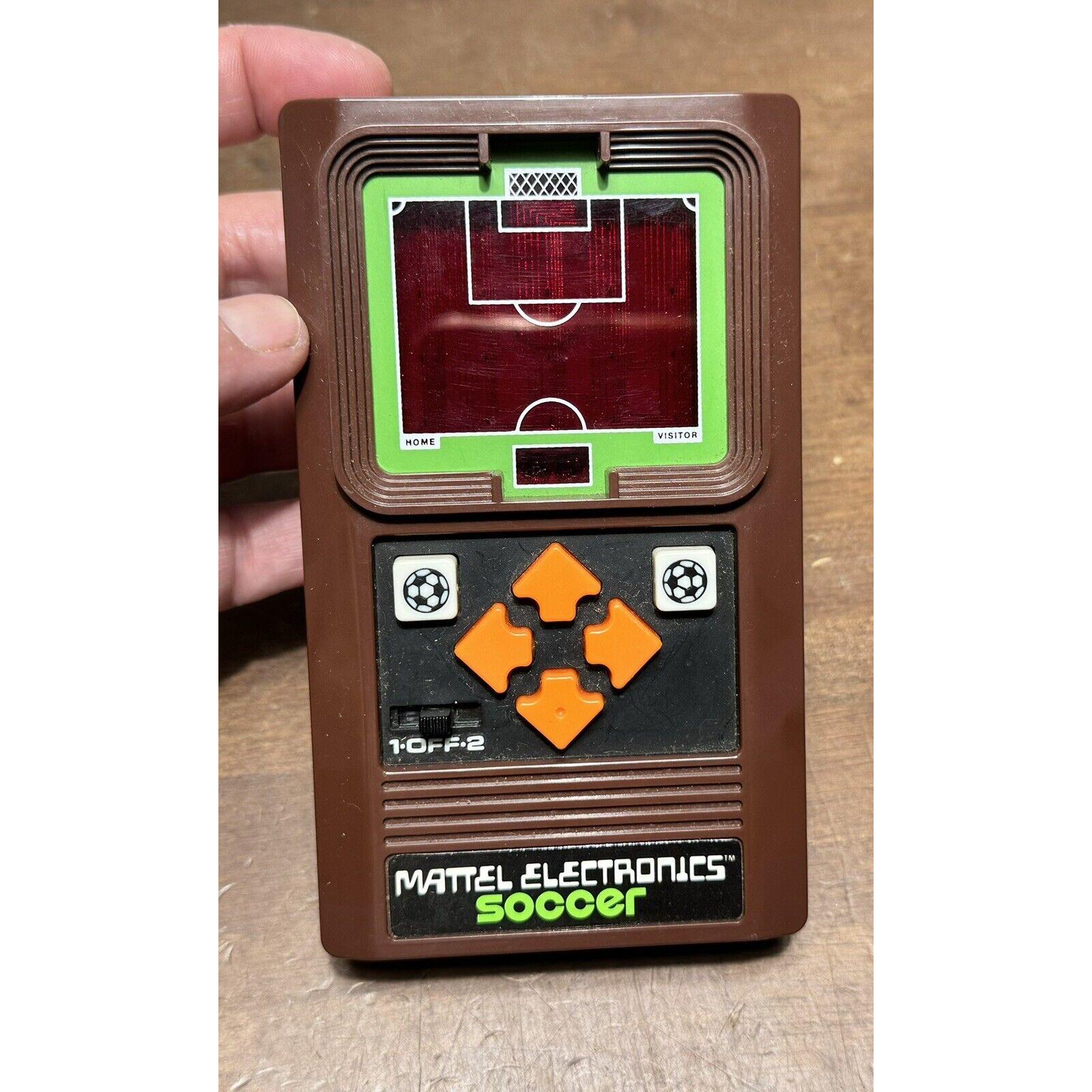 VTG 1978 MATTEL Electronics 'soccer No. 1052' Handheld