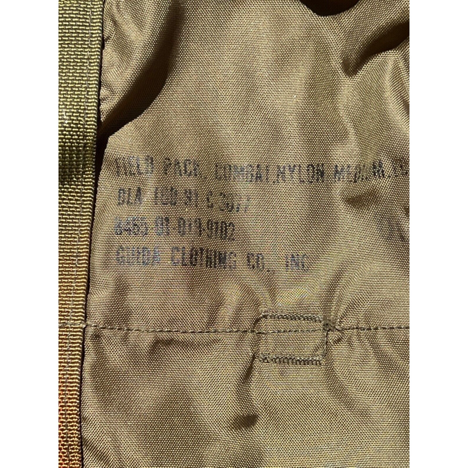 Vtg US Army Military Field Pack Combat Nylon Medium Rucksack - Etsy