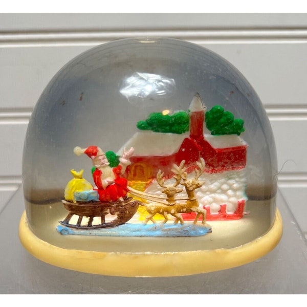 Plastic Snow Globes Etsy