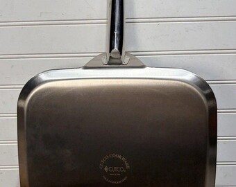 NOS Cutco 11 Square Griddle 5-Ply Stainless Steel Frying Pan Skillet READ!