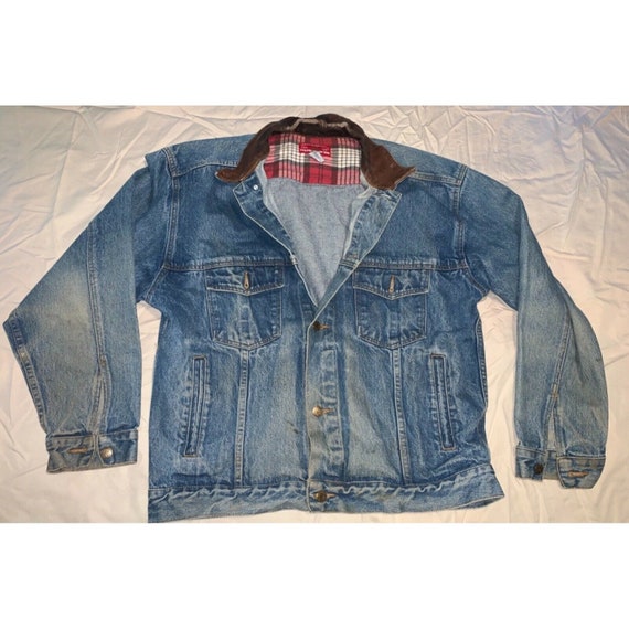 Marlboro Store Mens Denim and Leather 