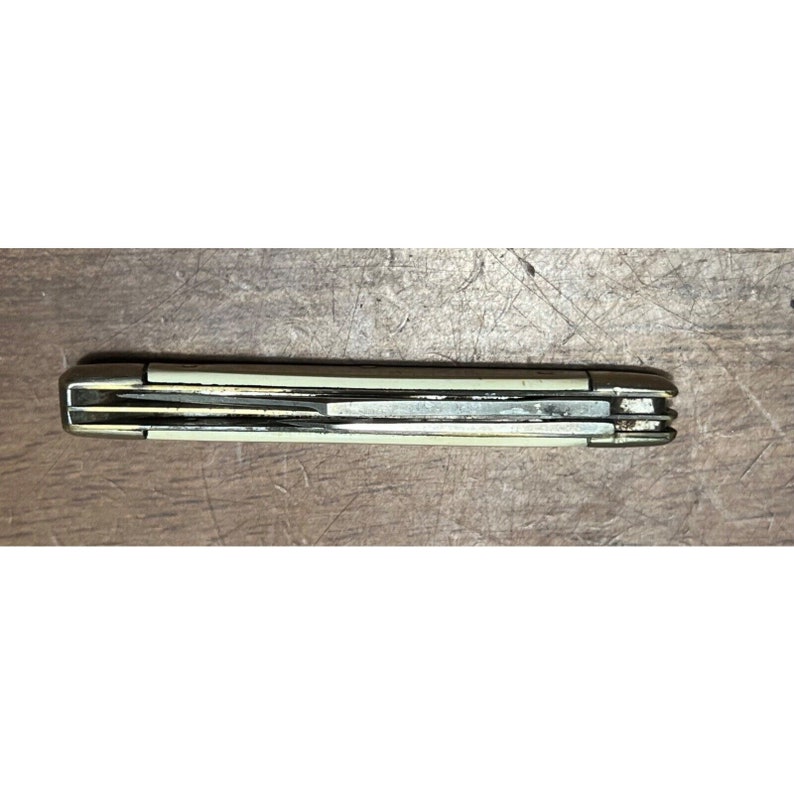 IMPERIAL 2 Blade Pocket Knife Shield Mother of Pearl USA Etsy