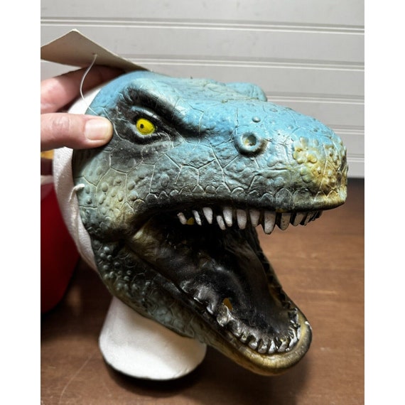 Vintage NOS Monster Mask Dinosaurs Halloween Late… - image 1