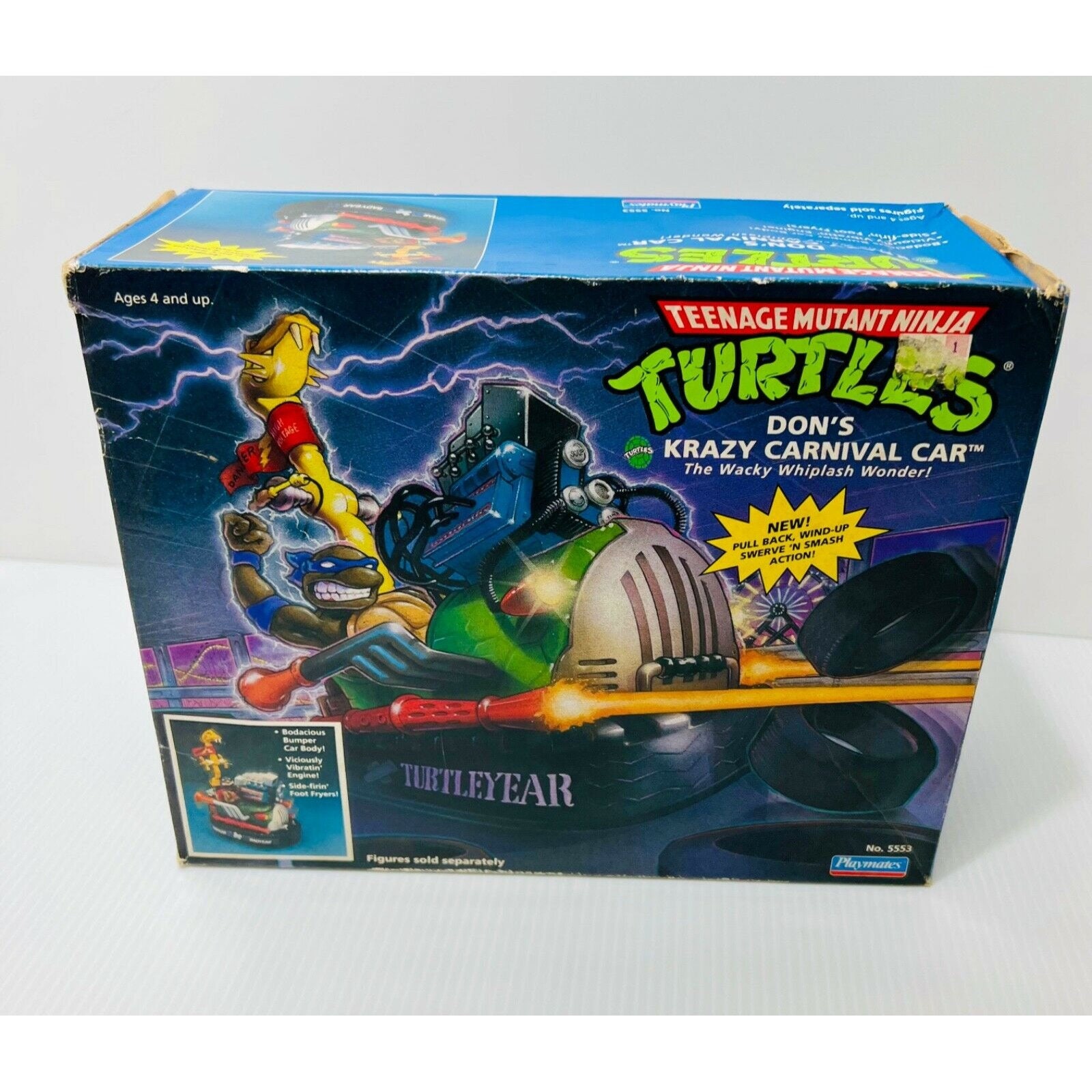 Buy TMNT Dons Krazy Carnival Car Complete 1991 Teenage Mutant 
