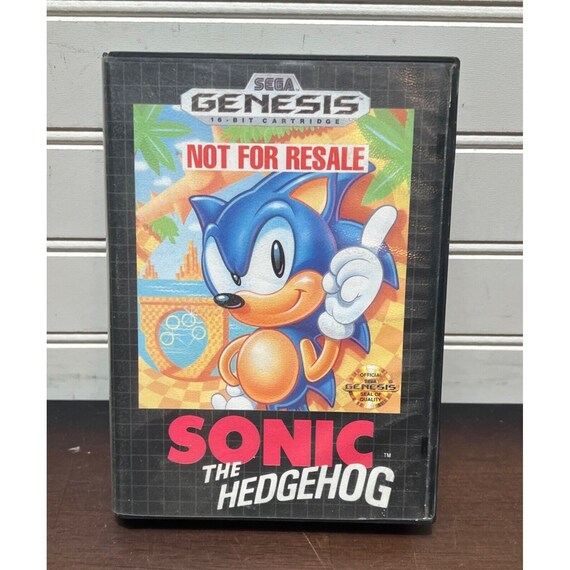 Sonic the Hedgehog 3 Sega Flyer Promotional Item Catalog