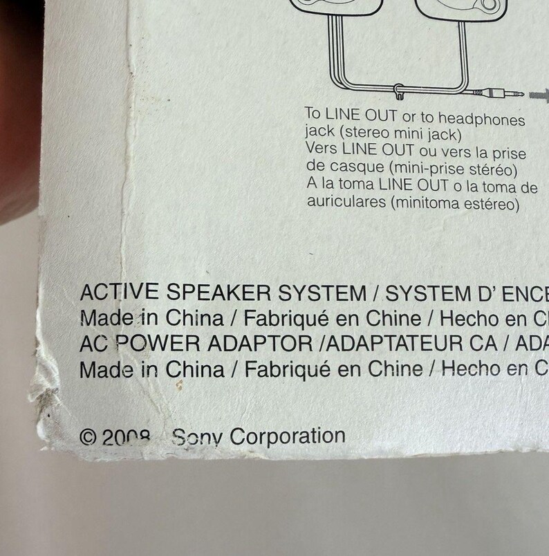 NEW old stock Sony Portable Speaker System SRS-M50 (Sealed) image 9