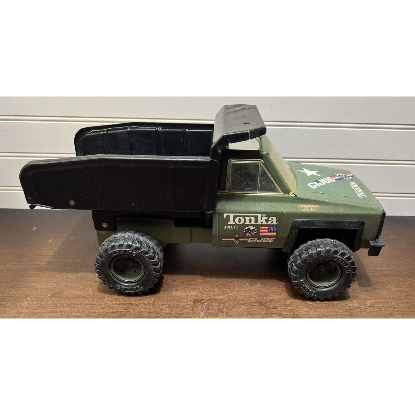 G.I. Joe Tonka Steel Brigade Military Tilt Action Dump Truck
