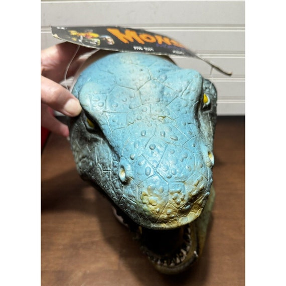 Vintage NOS Monster Mask Dinosaurs Halloween Late… - image 6