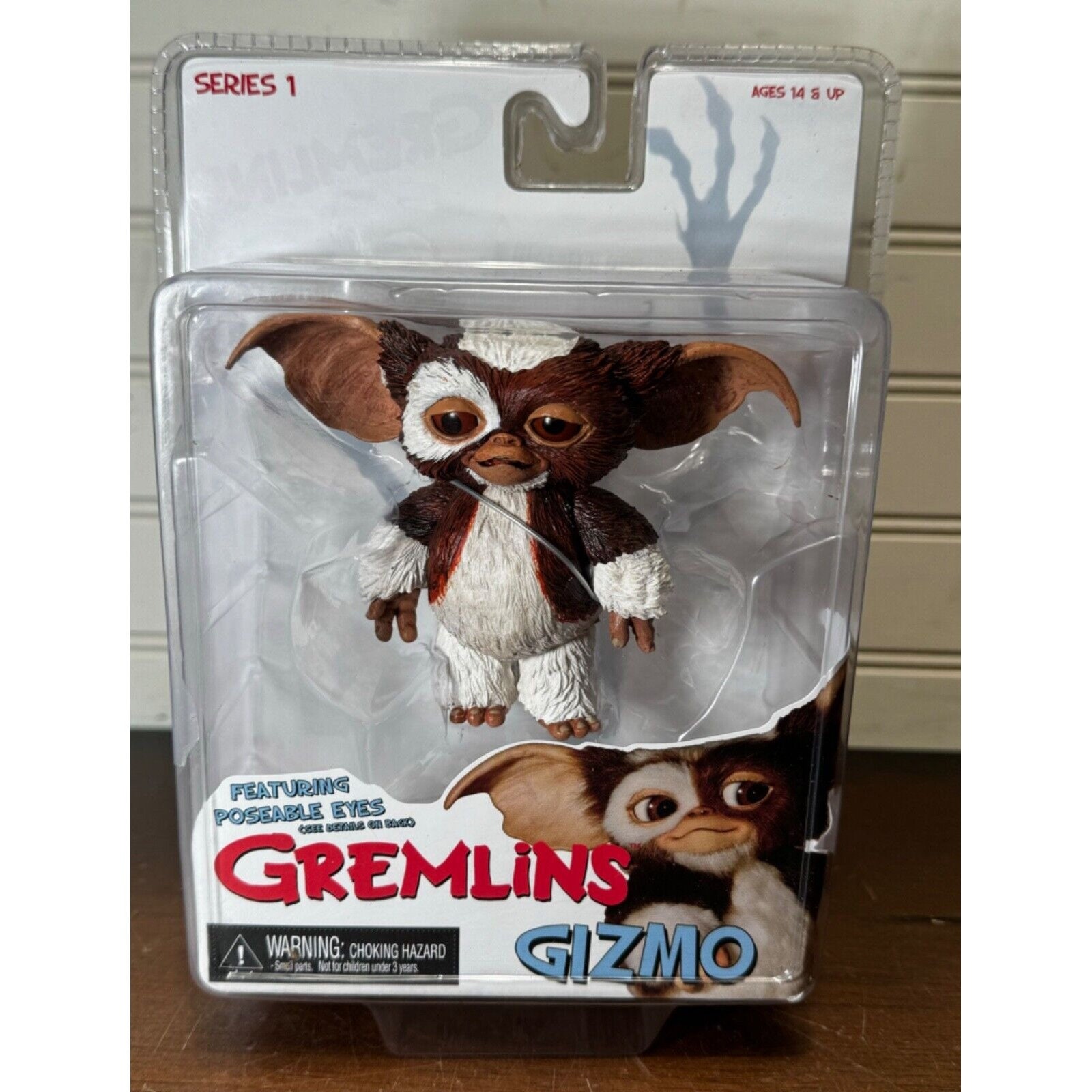 VTG Gizmo Mogwai, Gremlins, Warner Bros, Plush Toy, 40сm. Made in Spain,  From 1990s 