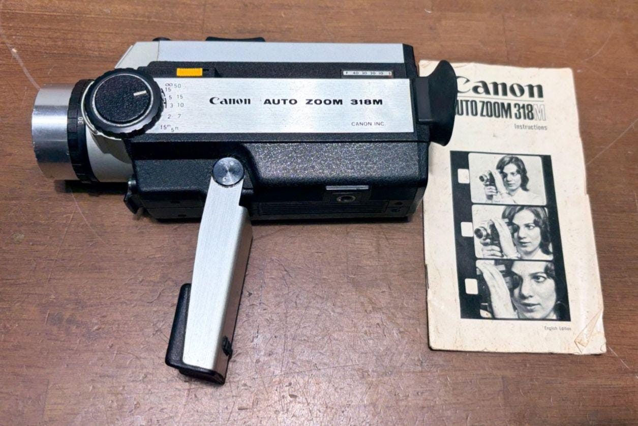 Canon Super 8 Zoom 318 - Etsy