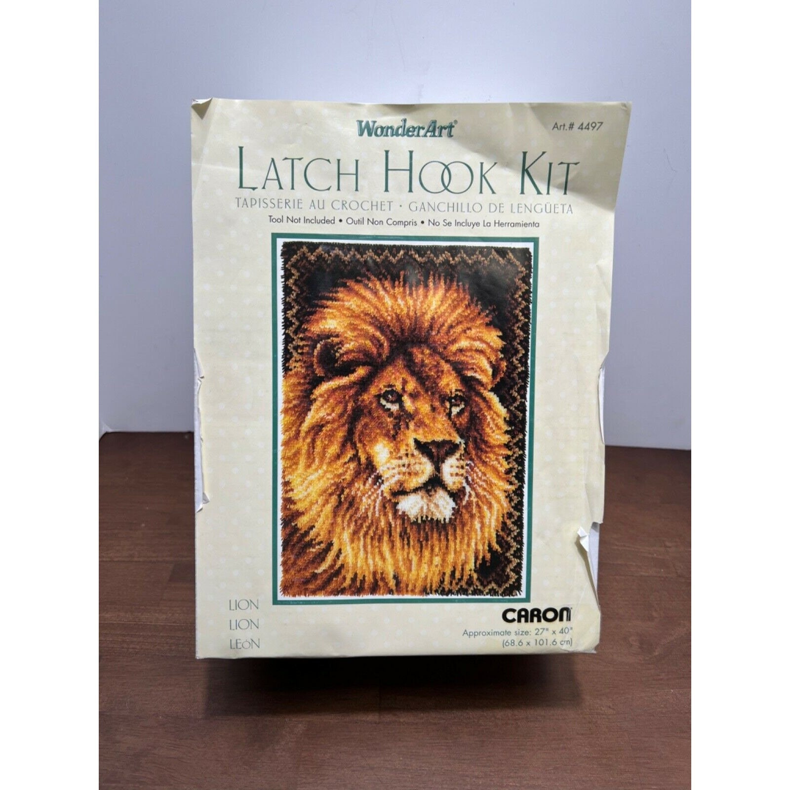 Latch Hook Lion 