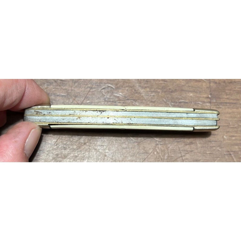 IMPERIAL 2 Blade Pocket Knife Shield Mother of Pearl USA Etsy