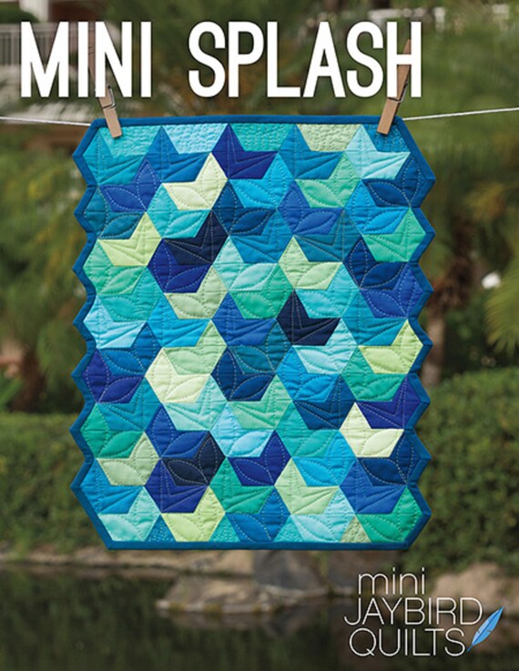 Mini Splash Little Jaybird Quilts Quilt Pattern Etsy