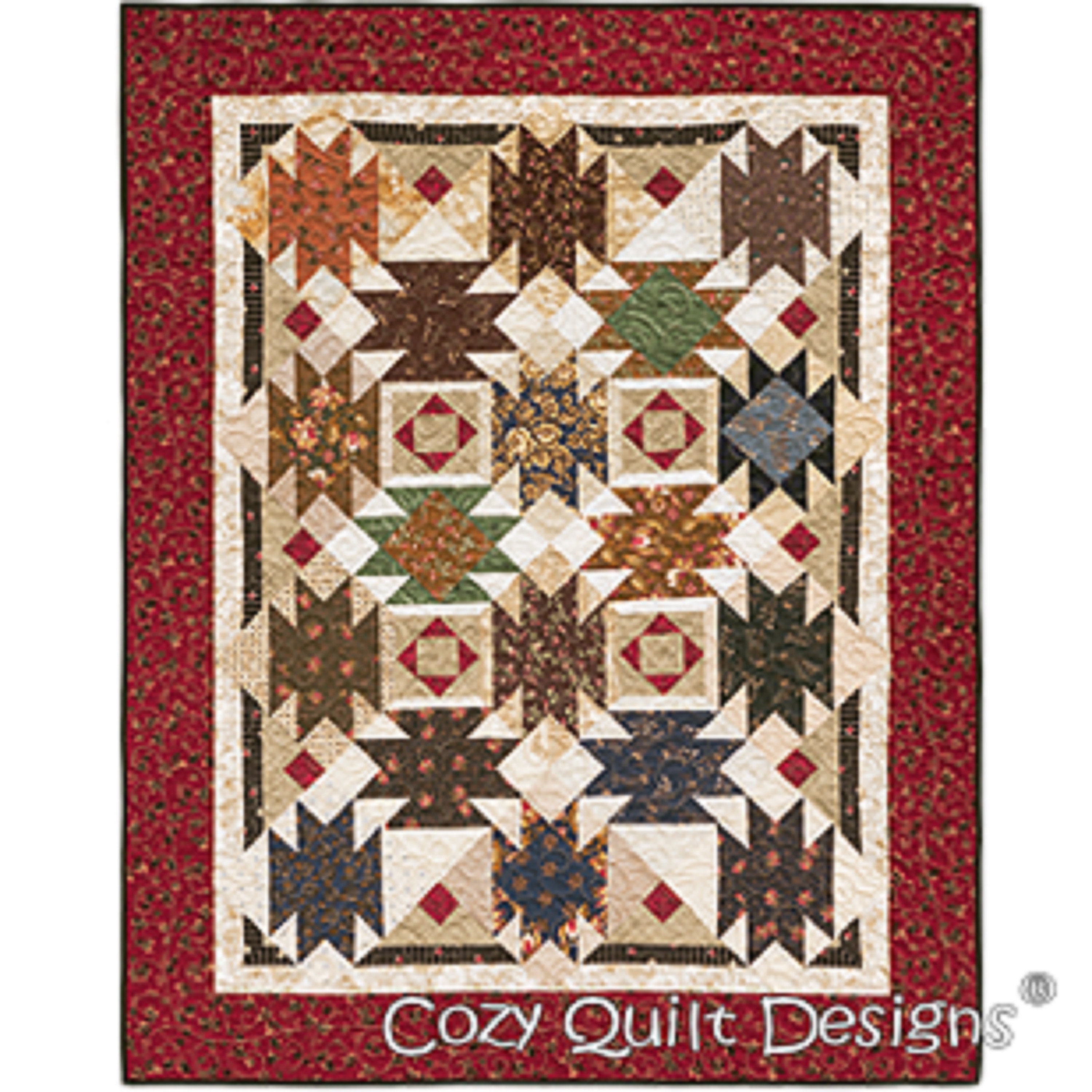 Anvil Magic Cozy Quilt Designs Quilt Pattern By Sharyn Etsy