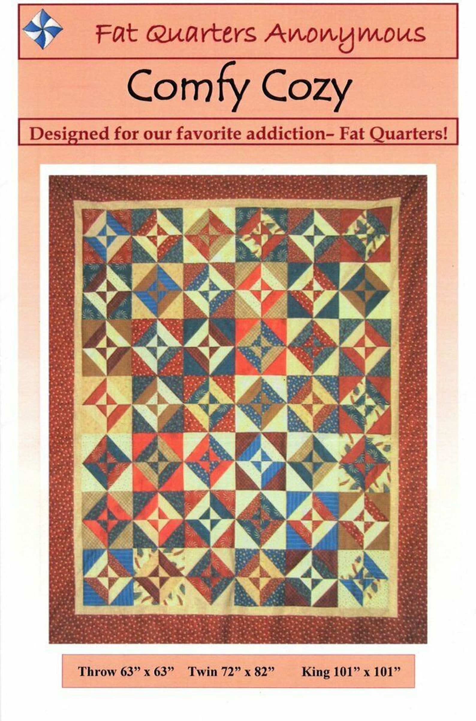 Comfy cozy Quilt pattern cozy Quilt Design Etsy