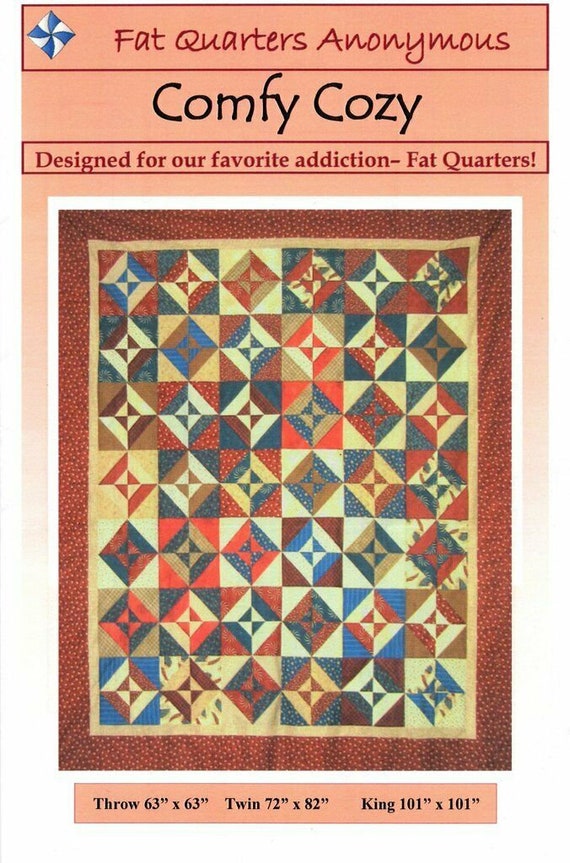 Comfy cozy Quilt pattern cozy Quilt Design Etsy