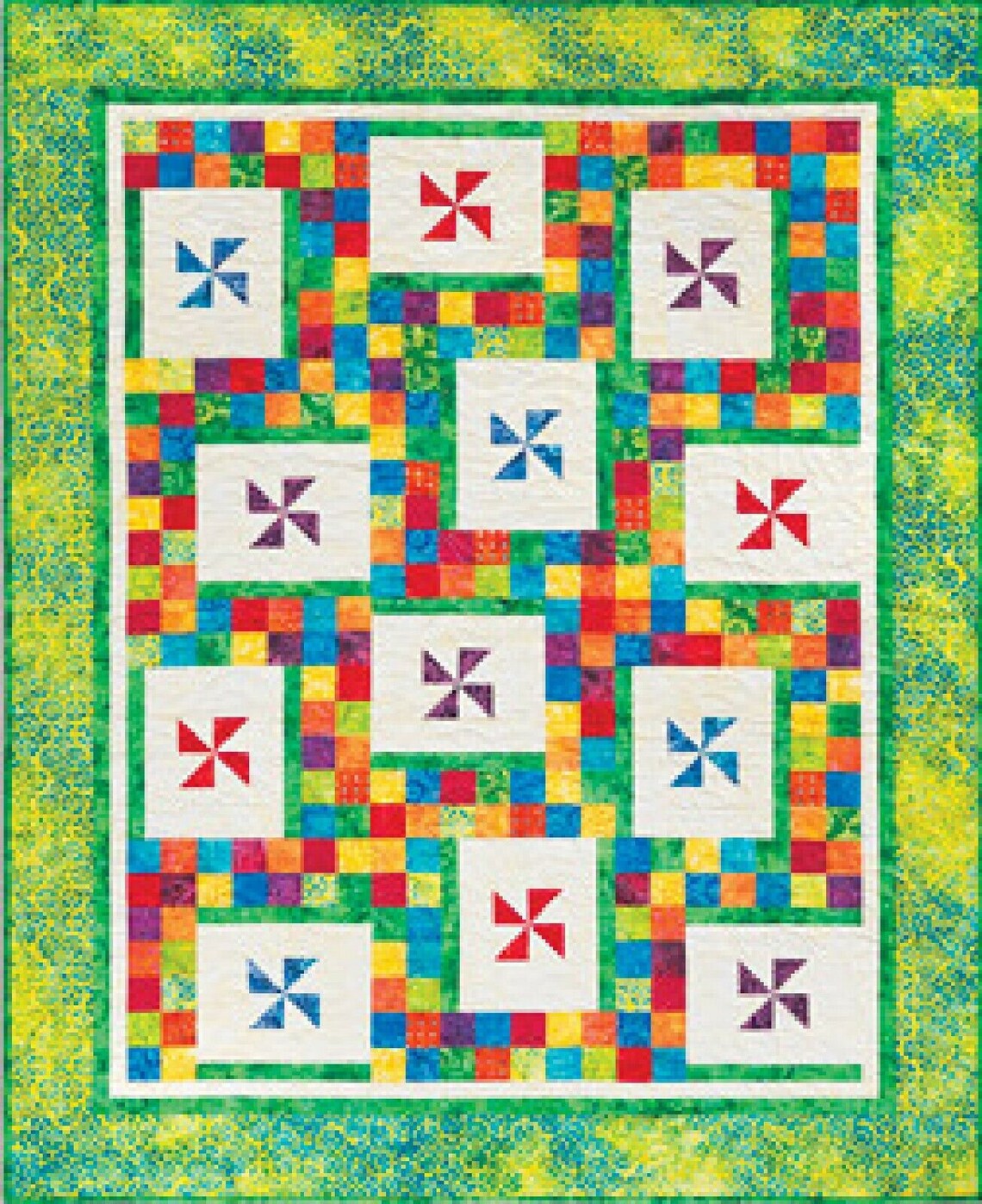 Lucky Charms Quilt Pattern Cozy Quilt Design Etsy