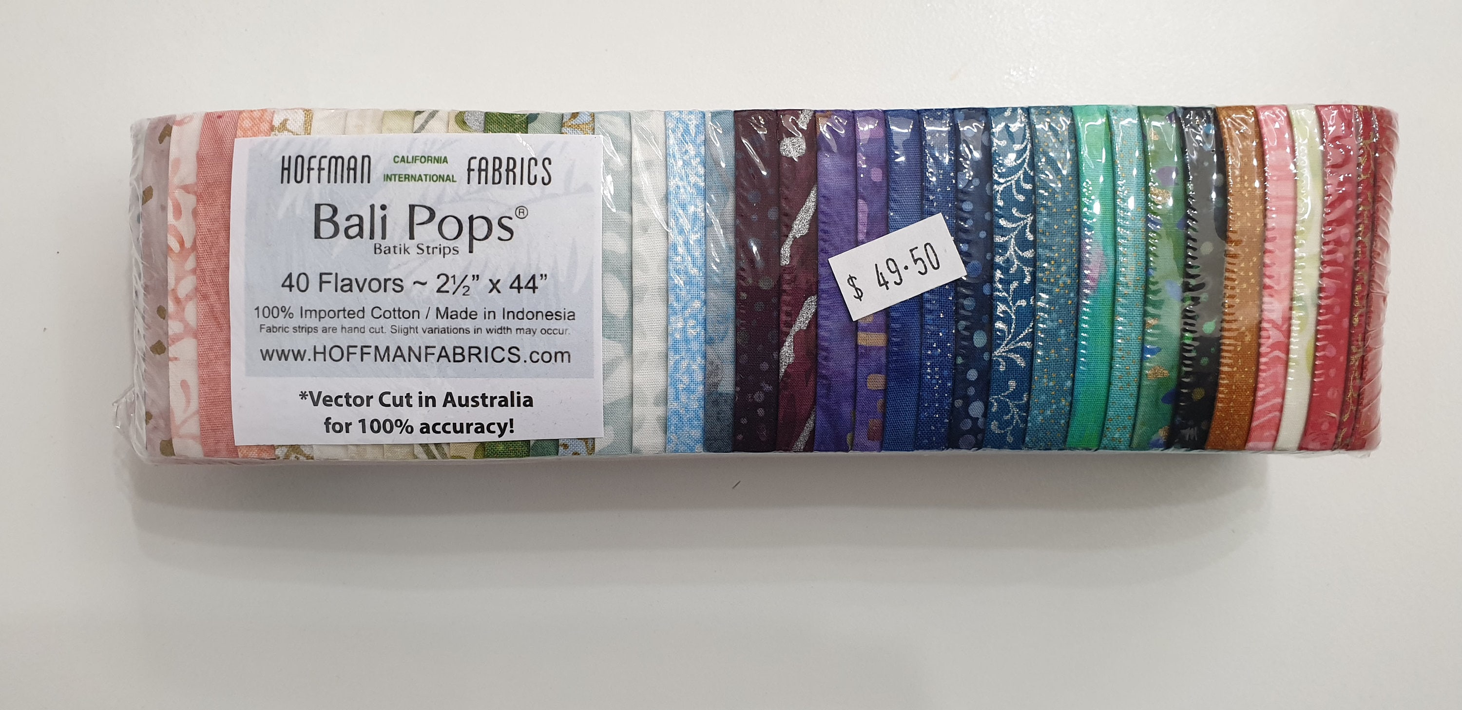 Soft Bali Pops Jelly Roll Hoffman Fabrics Etsy