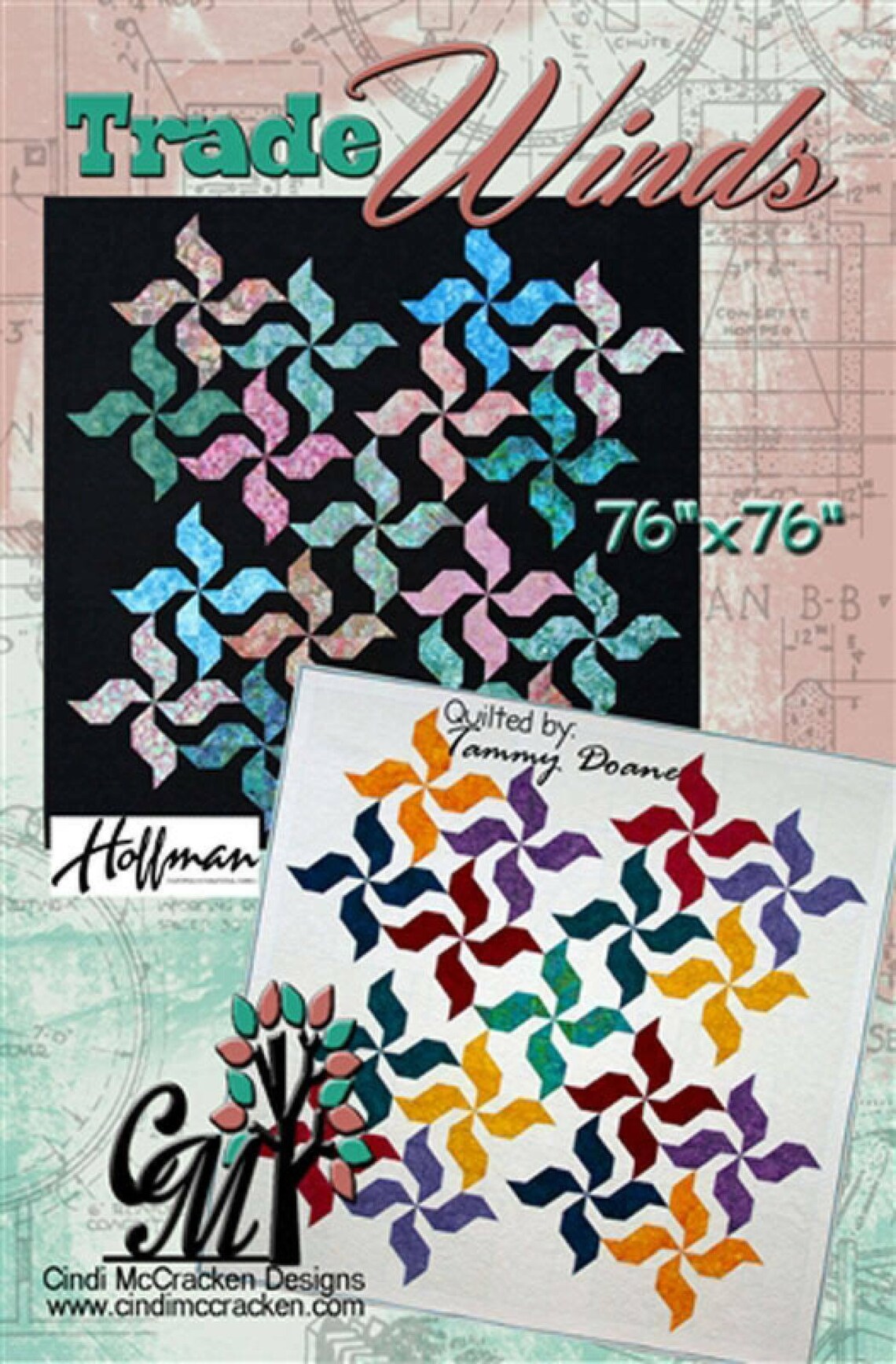 Trade Winds Quilt Pattern Designed by Cindi McCracken Etsy