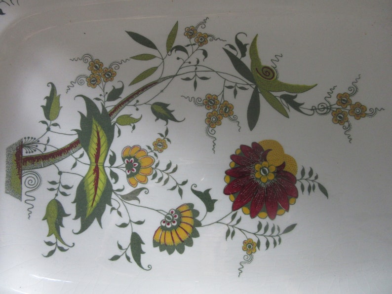 SARREGUEMINES French Serving Tray/ Dish/ Plate/ Platter Etsy